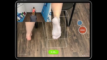 Plantar Surface Scan with 3DsizeMe