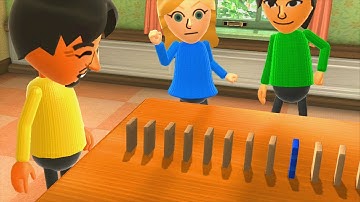 【WiiパーティーU】プレーヤーVsアンドレVsあきらVsマリー(最強CPU｢たつじん)