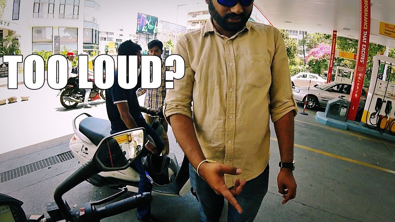 My LOUD KTM Duke 390  - First CITY Run w/ New Exhaust