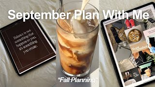 September 2023 Digital Plan With Me 🍂