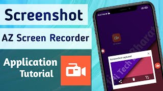 How to Take Screenshots in AZ Screen Recorder App screenshot 1