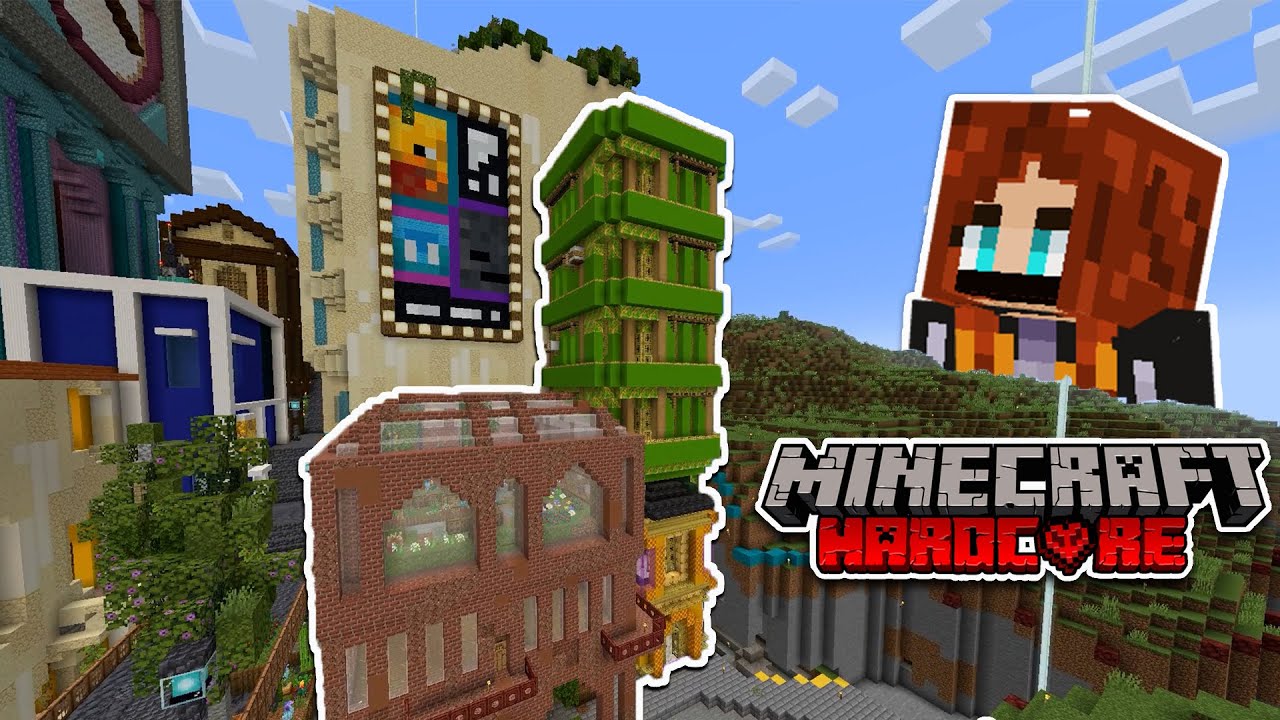 Expanding My Riverwalk In Hardcore Minecraft - YouTube