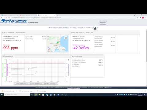 Delta Ohm - Getting data from the cloud