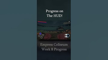 HUD Progress! - Empress Coliseum #shorts #gamedev #roguelike #unity #indiegame #animation #ui