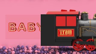 Baby Name Reveal Video for Rs.650 or $10 USD [Toy Train Theme]