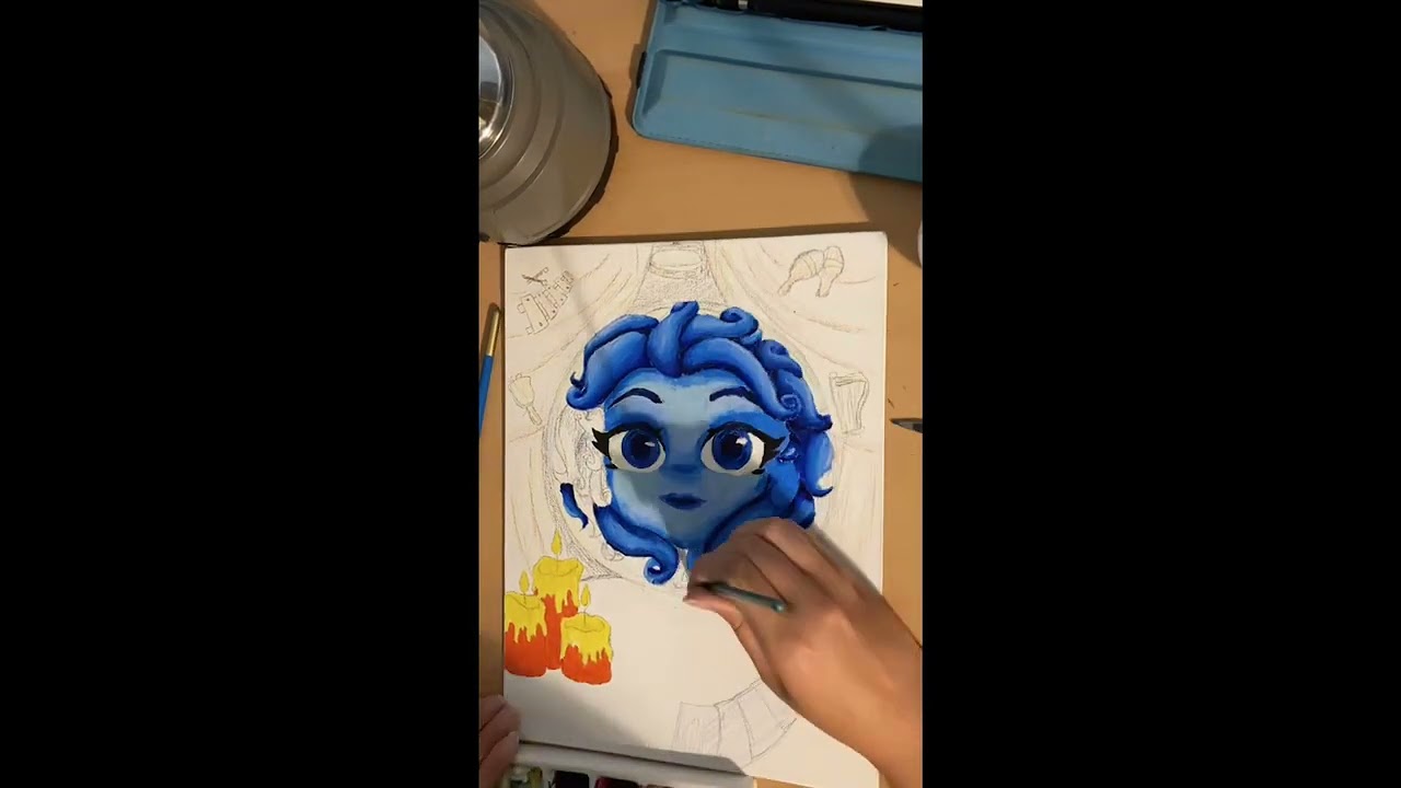 Madame Leota Speed Paint