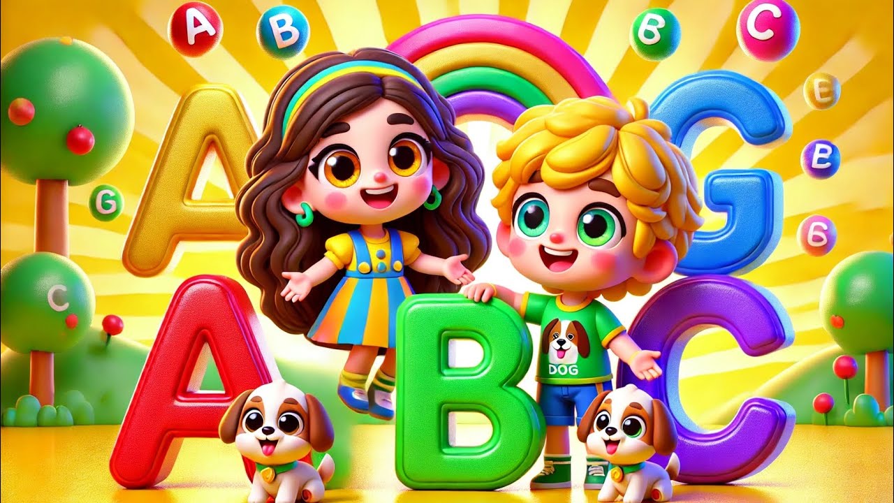 Fun ABC Song for Children | Educational Nursery Rhyme #kids # ...