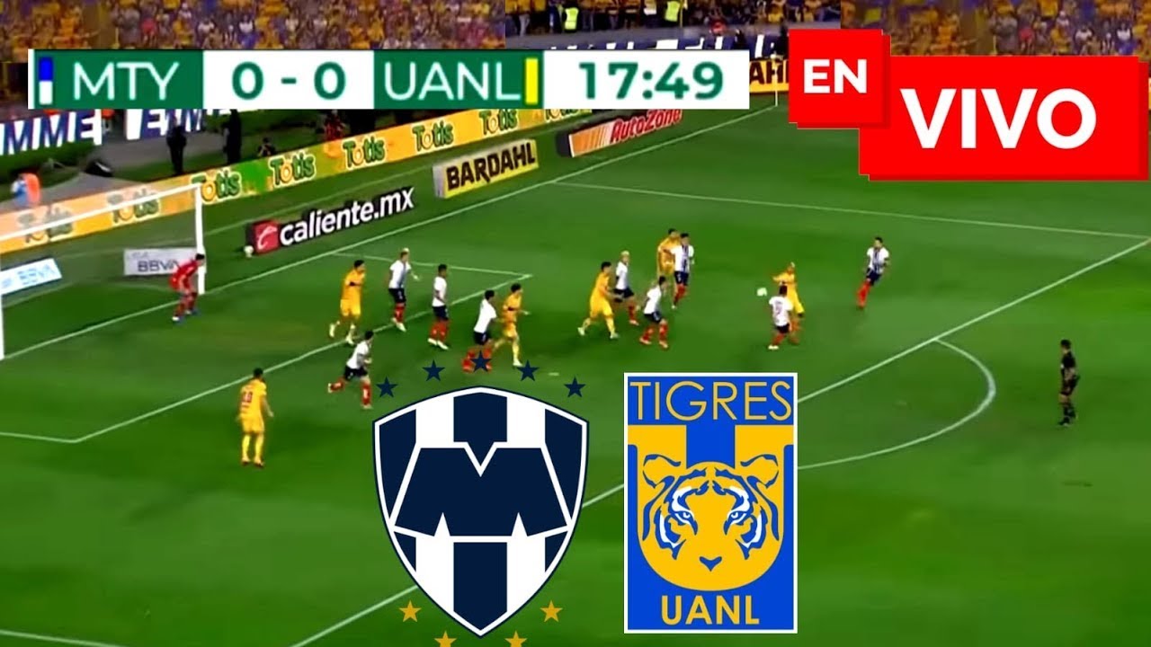 🔴 MONTERREY VS TIGRES EN VIVO Y EN DIRECTO / LIGA MX APERTURA 2024 ...
