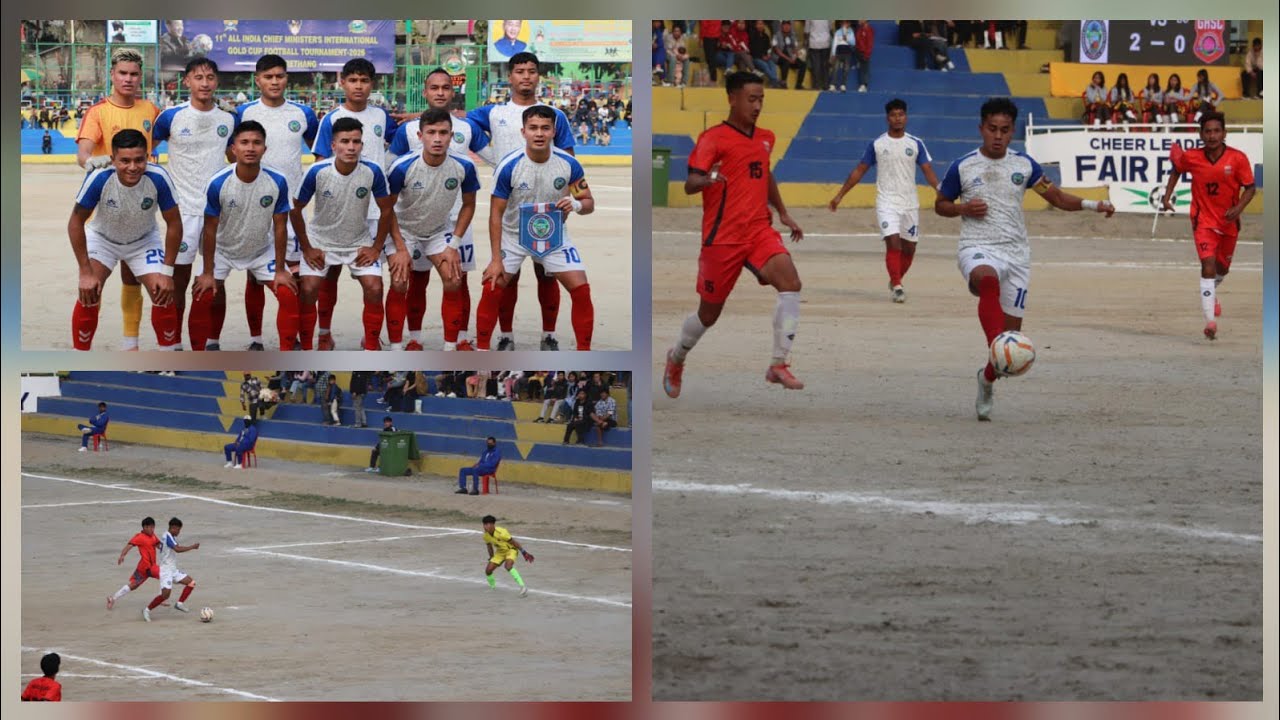 Gold Cup International Tournament | Sdang ka Nongkseh da ka jingjop ba 2-1 kol ia ka Gangtok SC