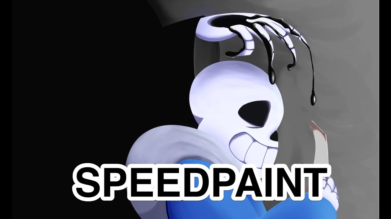Sans and Gaster Undertale Speedpaint - Don't Forget - YouTube