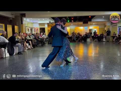 Martin Mateu y Maria Elena Ybarra - Milonga Gente Amiga - 12/NOV/2023 (1/2)