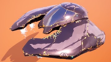 Basic Spaceship Vector Trailer