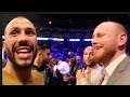 BEEF! - JAMES DeGALE & GEORGE GROVES CONFRONT EACH OTHER - FULL RINGSIDE ALTERCATION @ HAYE-BELLEW