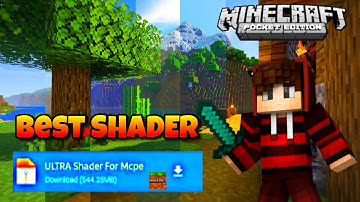 Minecraft Pocket Edition Best Shader 1.19+ || MediaFire Download || Minecraft Realistic Shader 🔥