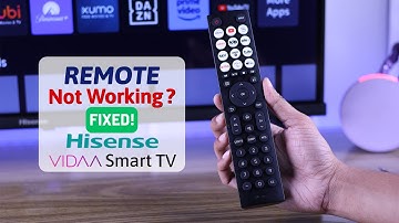 Fix- Hisense VIDAA Smart TV Remote Not Working!
