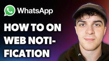 How to on Whatsapp Web Notification  (Full 2024 Guide)