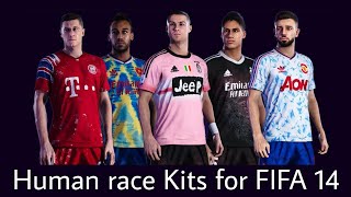 FIFA 21 kits for Fifa 14 | Human race kits for fifa 14 | Season 20/21 Kits for fifa 14