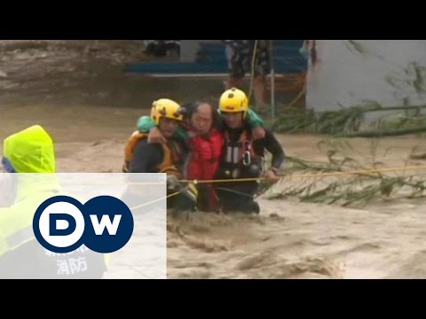 Тайвань в плену беспощадного тайфуна "Соуделор"