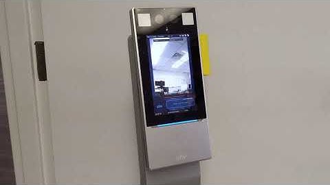 CTIAI OET-213H-BTS1-BD UniView Face Recognition Access Control Terminal with wrist temperature