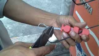 เข้า clamp drop wire