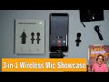 3in1 wireless mic showcase effortless pairing for iphone  android 