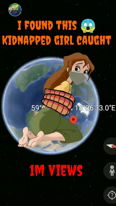 OMG😳I found this kidnapping girl caught in the real life location on google #earth #map #maps #like