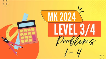 2024 Math Kangaroo Level 3/4 Problems 1-4