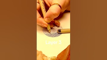 Stippling Tutorial, Layer 3 #howto #drawingtutorial #ink