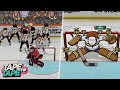 HOCKEY PLAYERS VS REFS TAPE TO TAPE 1