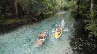 Take a 360-degree kayak tour of gilchrist blue springs state park. be
sure to look around and enjoy the scenery - just swipe video if you're
on mobile ...