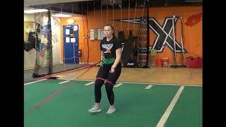 Volleyball Open Cross Hop