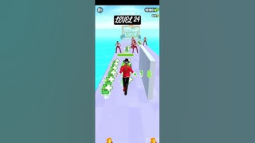 Run Rich 3D Level 24 Gameplay | 24/100 #gameplaywalkthrough #games #shortsgame #shortsvideo #tags