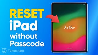 How to Reset iPad without Passcode | Without iTunes | 3 Ways | 2024