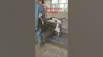 Welding Robot machine with 6 axis cobot robot#cobotwelder#weldingcobot #cgxi #jocrt #cobot