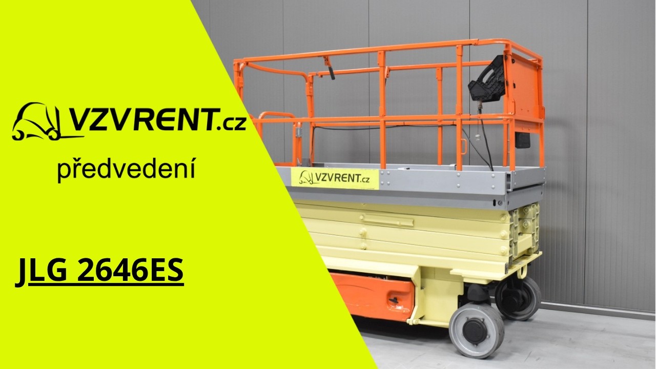 11770 - JLG 2646ES - AKU WWW.VZVRENT.CZ - YouTube