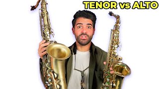 The BIGGEST Differences Between Alto and Tenor Sax You Need to Know!