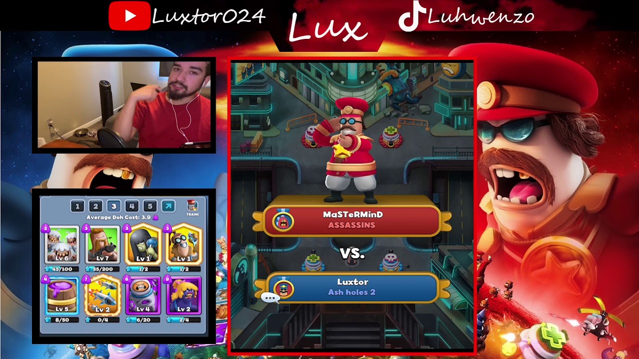 Magic Show Deck and NASTY Ladder Pushing Deck World War Doh