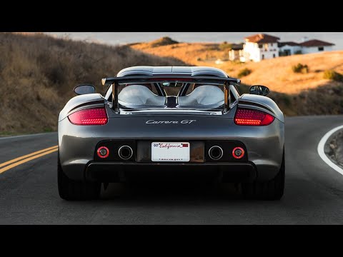 Видео: Driving A Porsche Carrera GT - Just The Exhaust Sound