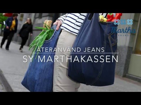 Video: Hur Man Gör En Korg Med Gamla Jeans Med Egna Händer