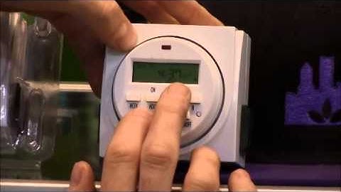 How to set Titan Controls Apollo 9 Digital Timer Part 1