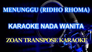 Menunggu Ridho Roma Karaoke Nada Wanita