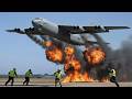 Tensions Rise! US Air Force B-52 Bombers Takeoff in Emergency