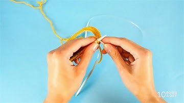 Two Ways to Work in the Round with Two Circular Needles