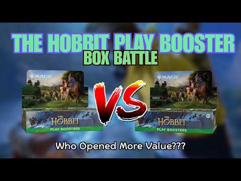 The Hobbit Box Battle!!!! - The Hobbit Play Booster Box Opening