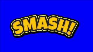 Smash Comic Text Comic Book Green Screen