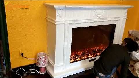 Hoàn thiện mẫu lò sưởi cao cấp hiện đại tại nhà chị Hằng - Nguyễn Trường Tộ