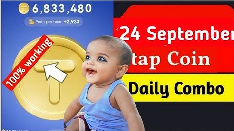 Tap coin 24 September Bounty!!tap coin daily combo card #tapcoin #bountycode #dailycombo