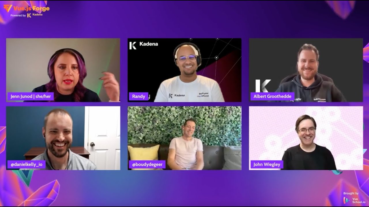 The Kadena Live Panel: Vue.js Forge Episode 4 Powered by Kadena