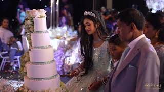 Nivishas Saree Ceremony After Party Crystal Highlights