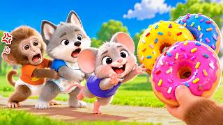 Line Up Song | Learn to Line Up with Baby Monkey and Friends | Kids Songs & Nursery Rhymes
